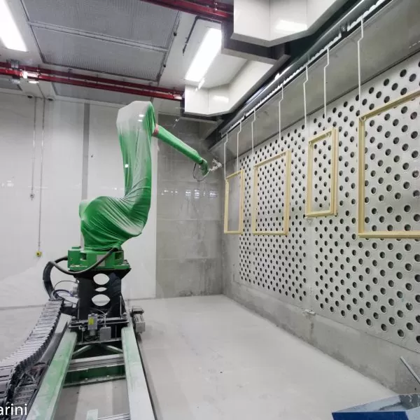 Lackierroboter für Fensterlackierung