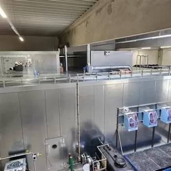 Pulverbeschichtungsanlage bei MLL-Pulverbeschichtung