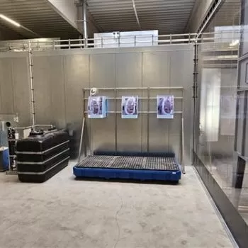 Pulverbeschichtungsanlage bei MLL-Pulverbeschichtung