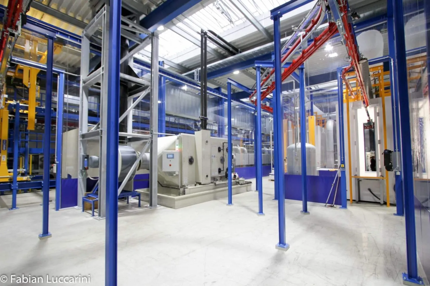 Pulverbeschichtungsanlage Werkstatt