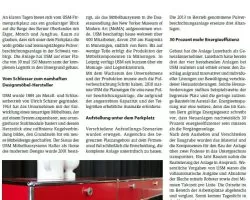 Artikel mit dem Text über Hochleistung im Untergrund