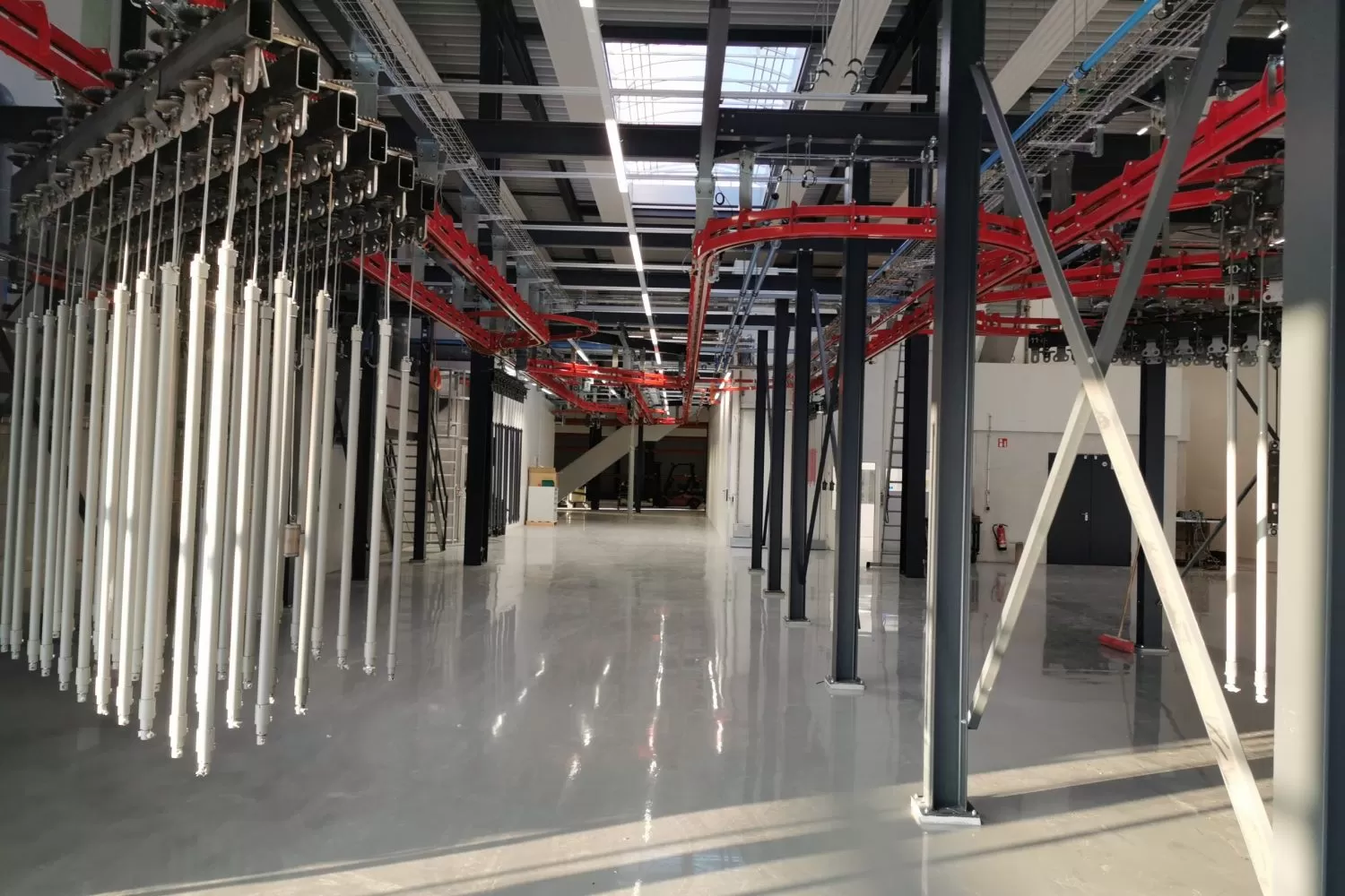 Pulverbeschichtungsanlage Werkstatt